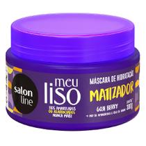 Salon Line Meu Liso Máscara Capilar Matizadora 300g