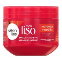 Salon Line Meu Liso Matizador Vermelho Máscara