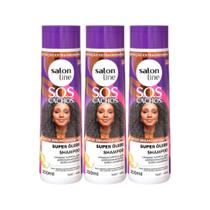 Salon Line S.O.S Cachos Super Óleos Kit 3 Shampoo 300ml Salon Line S.O.S Cachos Super Óleos Kit 3 Shampoo 300ml