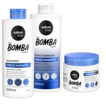 Salon Line SOS Bomba Kit Shamp 500ml+Cond 500ml+Masc 500ml