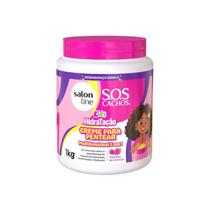 Salon Line SOS Cachos Kids 5 em 1 Creme Para Pentear 1kg