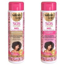 Salon Line Sos Cachos Mel Kit Shampoo E Condicionador Salon Line Sos Cachos Mel Kit Shampoo E Condicionador