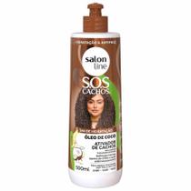 Salon Line SOS Cachos Óleo de Coco Hidratação Absoluta Ativador de Cachos Salon Line SOS Cachos Óleo de Coco Hidratação Absoluta Ativador de Cachos