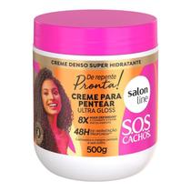 Salon line sos creme pentear ultra gloss de repente pronta 500g