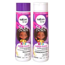 Salon Line SOS Kids Super Óleos Kit Shampoo + Condiconador - Original Salon Line SOS Kids Super Óleos Kit Shampoo + Condiconador - Original