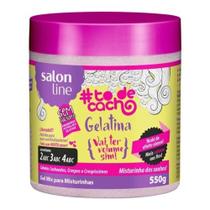 Salon Line Tôdecacho Gelatina Vai Ter Volume Sim 550g