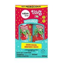 Salon line todecacho kids kit sh+ cond morango Salon line todecacho kids kit sh+ cond morango