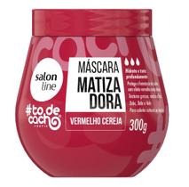 Salon Line Todecacho Máscara Matizadora Vermelho Cereja300G