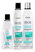 Salon Opus Cachos Incríveis Shampoo Condicionador Leave-In