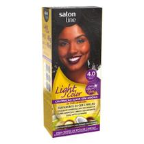 SalonLine Coloração Light Color 4.0 Castanho Médio SalonLine Coloração Light Color 4.0 Castanho Médio