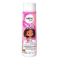 SalonLine Condicionador SOS Cachos Kids Hidratação - 300ml - SALON LINE