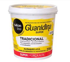 SalonLine Guanidina Tradicional Super Base Relaxante - 215g