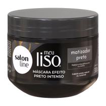 SalonLine Máscara Matizadora Preto Meu Liso 300g