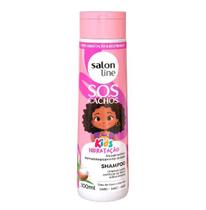 SalonLine Shampoo SOS Cachos Kids Hidratação - 300ml