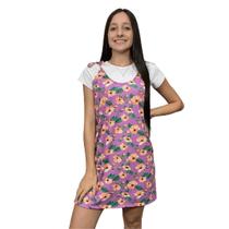 Salopete Feminina Feminina Floral