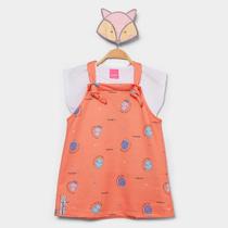 Salopete Infantil Kamylus Estampada
