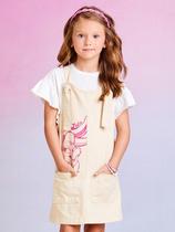 Salopete Infantil Momi Verão Lola Salopete Infantil Momi Verão Lola