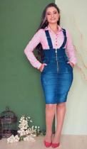 Salopete Jeans Kali Azul