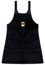 Salopete Jens Preto Infantil D'Way