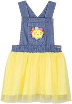 Salopete Menina Infantil Jeans Kukiê