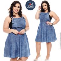 Salopete plus size jeans