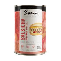 Salsicha Vegetal Defumada 400gr - Superbom