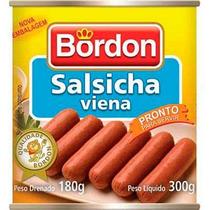 Salsicha Viena Bordon - Embalagem com 24 Unidades de 180g