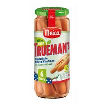 Salsichas Vegetariana Hot Dog Alemã - Trueman's 300g - Meica