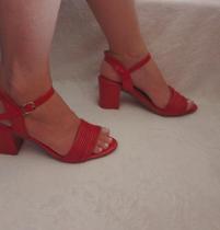 SALTO BLOCO SINT. VERMELHO n35