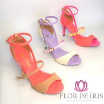 Salto fino multicores flor de Íris