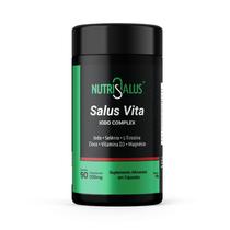 Salus Vita - Complexo Iodo - Iodo, L-Tirosina, Magnésio, Zinco, Selênio, Vitamina D3 - 90 Cápsulas Nutri Salus