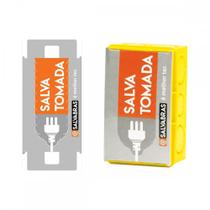 Salva Tomada 4X2 Salvabras Com 10 Pecas Salva Tomada 4X2 Salvabras Com 10 Pecas