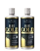 Salvatore Blue Gold - Escova Progressiva Italiana 2x500ml