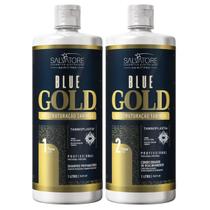 Salvatore - Blue Gold Escova Progressiva Kit Profissional (2x1l) Salvatore - Blue Gold Escova Progressiva Kit Profissional (2x1l)