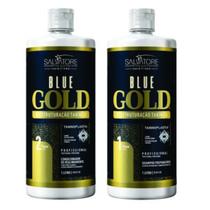 Salvatore Escova Blue Gold 2x1 Litro e Condicionador Salvatore Escova Blue Gold 2x1 Litro e Condicionador