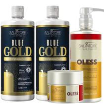 Salvatore kit blue gold 2x1 litro kit oless