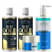 Salvatore kit blue gold 2x500ml kit nano