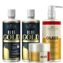 Salvatore kit blue gold 2x500ml kit oless