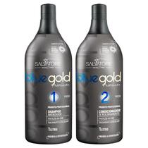 Salvatore KIT BLUE GOLD PREMIUM 1L PASSO 1 E 2
