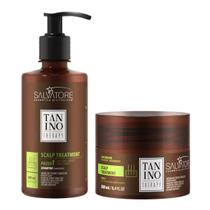 Salvatore Kit Tanino Therapy Scalp Shampoo 300 ML e Máscara 250 G Salvatore Kit Tanino Therapy Scalp Shampoo 300 ML e Máscara 250 G