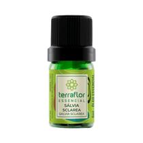 Sálvia Esclareia Óleo Essencial Terra Flor 5ml Sálvia Esclareia Óleo Essencial Terra Flor 5ml
