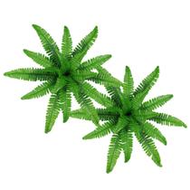 Samambaia artificial de Boston, samambaias artificiais, vegetação de grama persa Samambaia artificial de Boston, samambaias artificiais, vegetação de grama persa