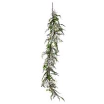 Samambaia verde artificial Garland Vickerman 183 cm
