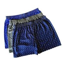 Samba Canção Short de Dormir, Pijama Masculino Kit com 3 Unidades.