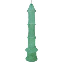 Samburá viveiro longo de nylon com funil 150cm