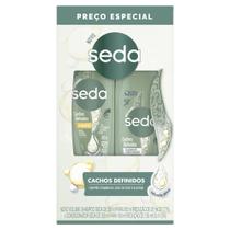 Sampoo 300ml e Condicionador 190ml Seda Cachos Definidos Sampoo 300ml e Condicionador 190ml Seda Cachos Definidos
