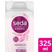 sampoo seda recarga Natural Hidratação Antinos 325 ml - Nivea