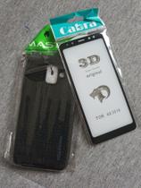 samsung a5 2018 / a8 / a8 plus Kit Capa Capinha Case Anti Shock Silicone + Pelicula 3D 9D