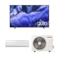 Samsung AI TV 65" QLED + Ar-condicionado WindFree AI 18.000 BTUs Samsung AI TV 65" QLED + Ar-condicionado WindFree AI 18.000 BTUs