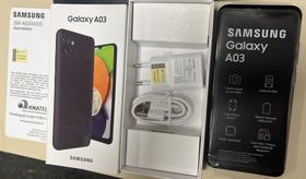 Samsung galaxy a03 64gb azul vitrine novinho